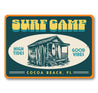 Surf Camp High Tides Good Vibes Cocoa Beach Florida Sign