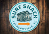 Surf Shack Jacksonville Florida Surfing Sign