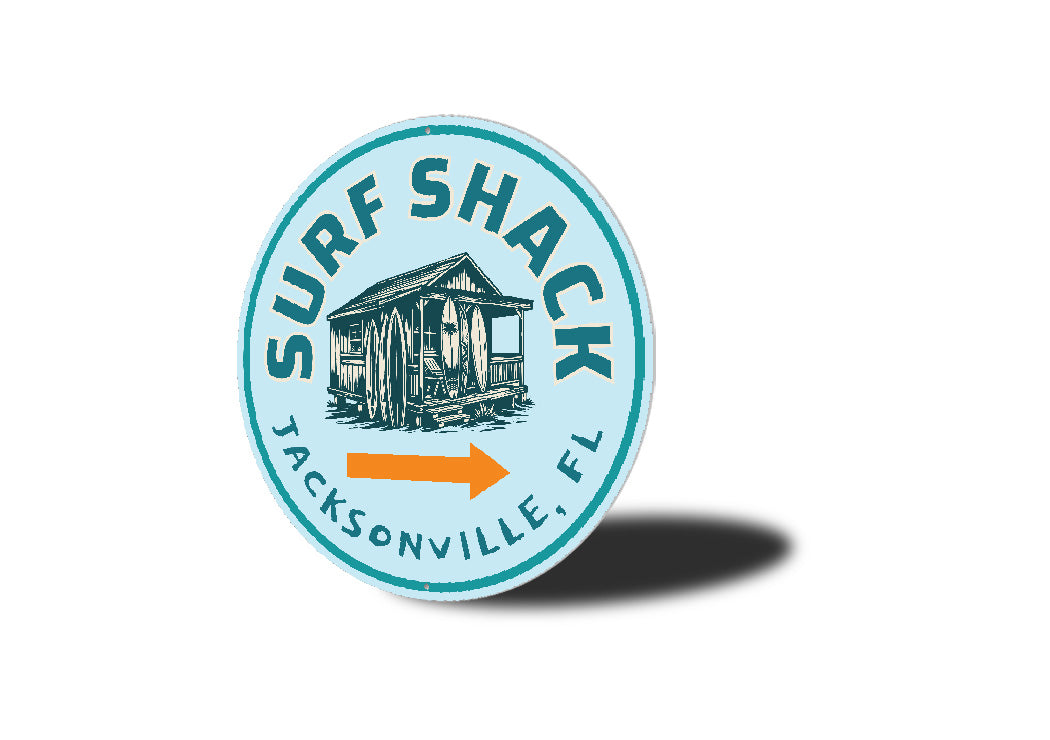 Surf Shack Jacksonville Florida Surfing Sign