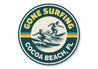 Gone Surfing Cocoa Beach Florida Sign