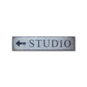 Studio Arrow Rustic Wood Sign