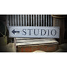 Studio Arrow Rustic Wood Sign