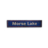 Lake Name Entrance Rustic Wood Sign