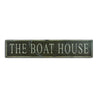 The Boat House Rustic Wood Sign