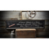 Mark Twain One Cigar at a Time Rustic Wood Sign