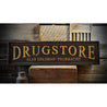 Drugstore Pharmacist Rustic Wood Sign