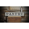 Pantry Rustic Wood Sign