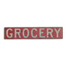 Grocery Rustic Wood Sign