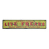 Carnival Freak Show Rustic Wood Sign