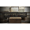 Bistro & Brasserie Rustic Wood Sign