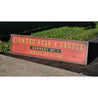 Firehouse Company Rustic Wood Sign