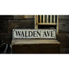 Street Rustic Wood Sign