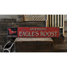 Mountain Lodge Eagle Rustic Wood Sign