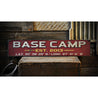 Base Camp Est Date Lat/Long Rustic Wood Sign