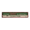 Christ in Christmas Rustic Wood Sign