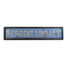 Library Librarian Rustic Wood Sign