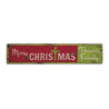 Merry Christmas Rustic Wooden Sign