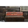 Painting Business Est Date Rustic Wood Sign