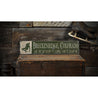 Snow SKi Breckenridge Rustic Wood Sign