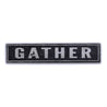 Gather Rustic Wood Sign