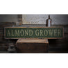 Almond Farm Rustic Wood Sign