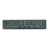 Aviation Rustic Wood Sign