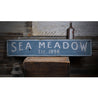 Beach House Rustic Wood Sign