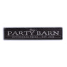 Party Barn Rustic Wood Sign