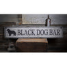 Dog Bar Rustic Wood Sign