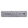 Charleston Directional Rustic Wood Sign