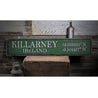 Ireland Rustic Wood Sign