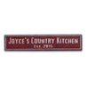 Country Kitchen Rustic Wood Sign