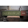 Dale Hollow Rustic Wood Sign