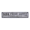 Fresh Coffee Rustic Wood Sign