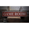 Game Room Rustic Wood Sign