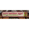 Jesus Holiday Rustic Wood Sign