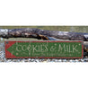 Cookies And Milk for Santa Rustic Wood Sign