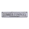 Lumber Company Rustic Wood Sign