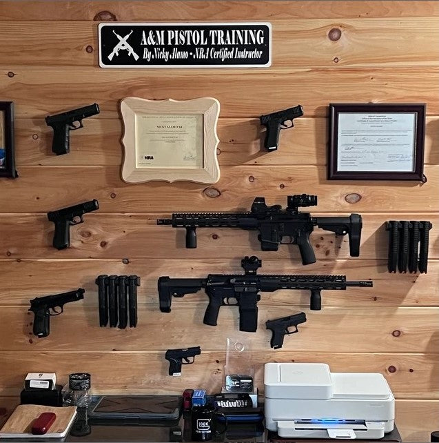 Custom Gun Room Owner Sign