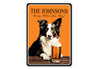 Border Collie Custom Serving What You Bring Sign