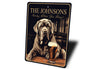Neapolitan Mastiff Custom Serving What You Bring Sign