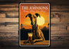 Greyhound Custom Serving What You Bring Sign
