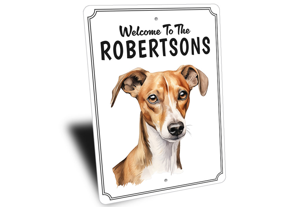 Azawakh Welcome To Personalized Sign