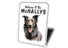 Belgian Sheepdog Welcome To Personalized Sign