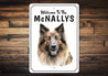 Belgian Tervuren Welcome To Personalized Sign