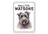 Bouvier des Flandres Welcome To Custom Sign