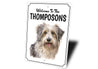 Catalan Sheepdog Welcome To Personalized Sign