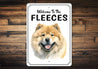 Chow Chow Welcome To Personalized Sign