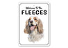 Cocker Spaniel Welcome To Personalized Sign