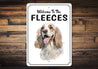 Cocker Spaniel Welcome To Personalized Sign